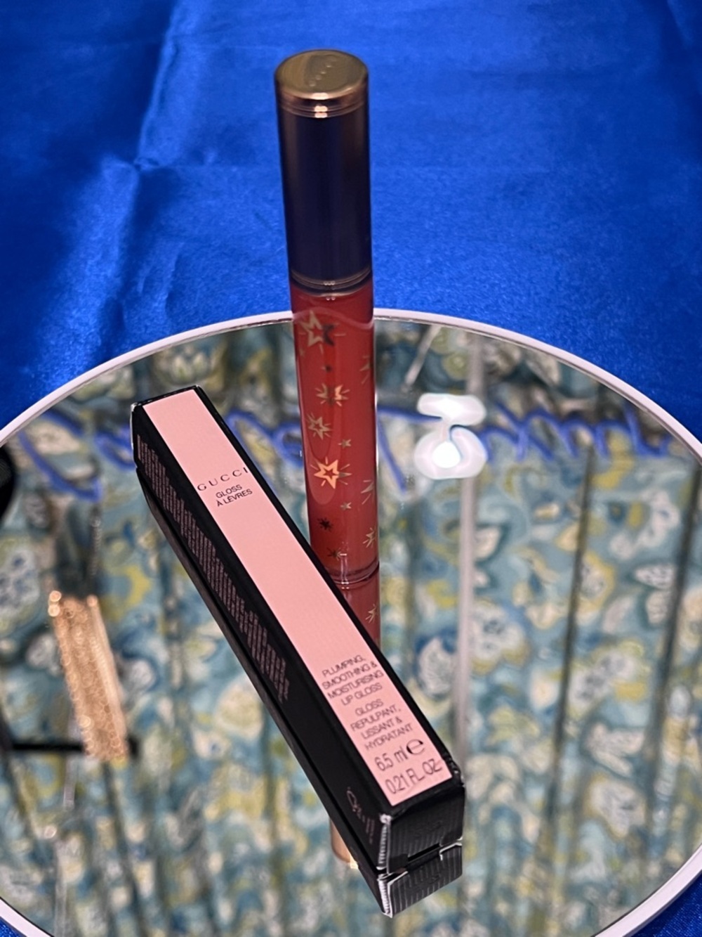 Gucci Plumping, Smoothing Lip Gloss in Sade Coral